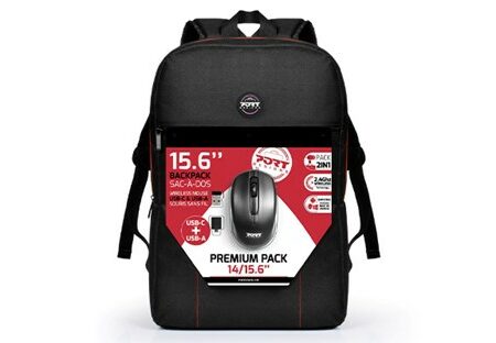 Pack Sac à dos + souris pour PC 15.6"