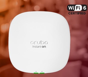 BUNDLE Aruba Instant On AP25 4x4 Wi-Fi6 5.3 Gbps 2Y + ALIM