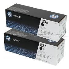 HP 83A - Lot de 2 - Toner Noir - 1 500 pages