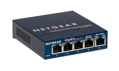 NETGEAR SWITCH 5 PORTS 10/100/1000 MBPS BOITIER METAL – Image 1