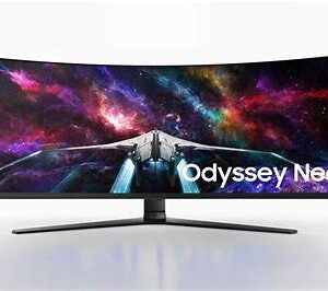 Ecran Mini-LED incurvé 57" (7680 x 2160) @240 Hz,VA,1000000:1 Rotation • Inclinaison • Hauteur/Hub USB HDMI (x3) • DisplayPort
