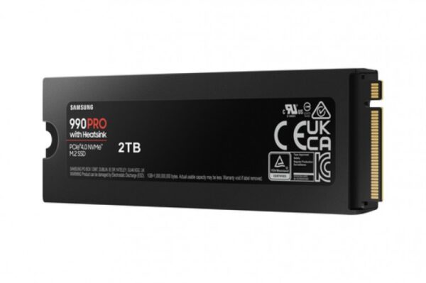 Disque Dur SSD SAMSUNG 990 PRO 2To M.2 NVMe PCIe +Rad. MZ-V9P2T0GW – Image 4