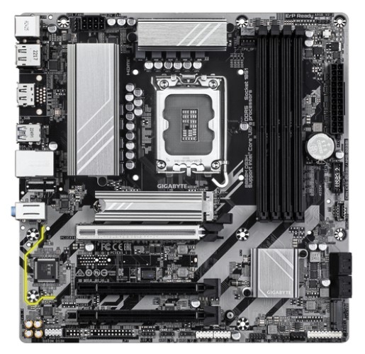 CM GIGABYTE B860M DS3H (s1851) 4DDR5 PCIe5.0 2xM.2 HDMI/2DP 2.5GbE mA – Image 2