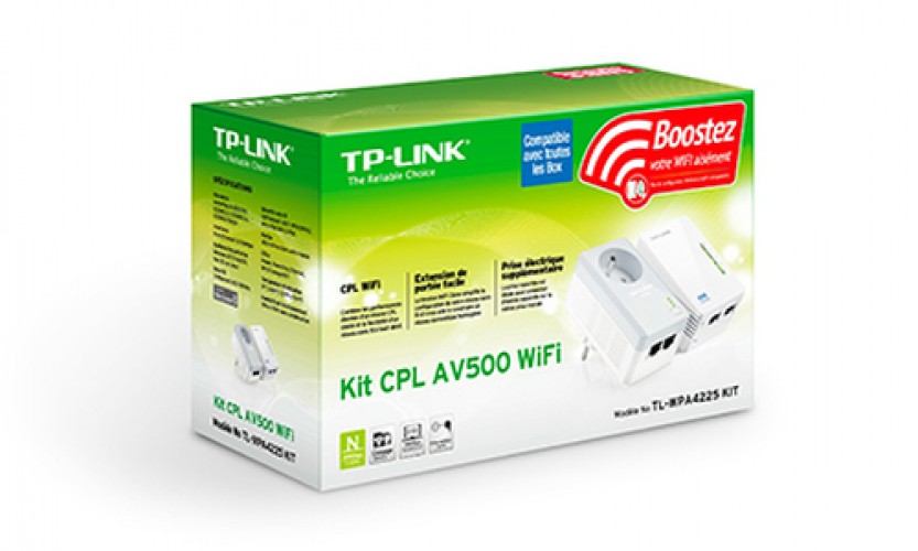 TP-LINK WPA4225KIT * Starter Kit CPL AV600+Prise & Module WiFi N 300 – Image 2
