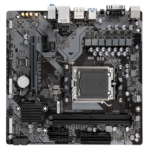 CM GIGABYTE SOCK AM5 A620M S2H 2DDR5 6400 PCIE16 M.2 HDMI/VGA/DP m/AT – Image 4