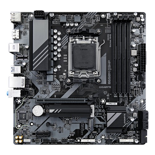 CM GIGABYTE B650M D3HP (sAM5) 4*DDR4 7600 PCIE HDMI/DP mATX – Image 3