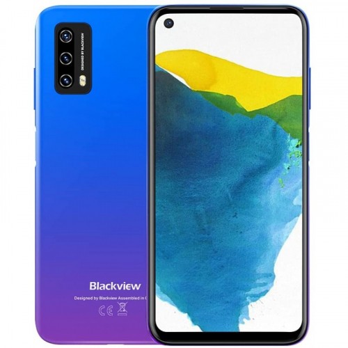 BLACKVIEW A90 6,39 DS 4G Octa 4/64Go 3Cam NFC Andr11 4280mAh * Bleu – Image 1