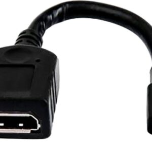 HP Adaptateur Mini-DP (M) vers DisplayPort (F) * 2MY05AA