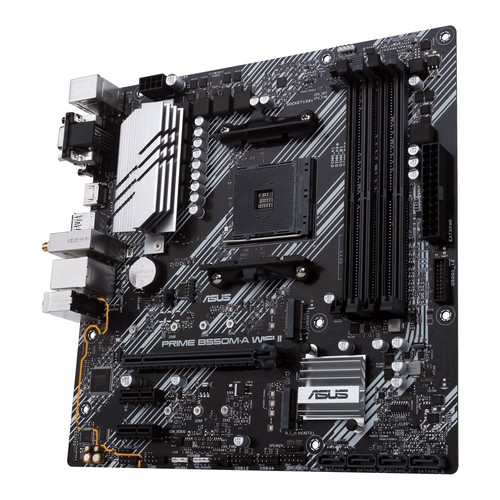 CM ASUS B550M-A WIFI II (sAM4) 4DDR4 PCIE DVI-D/HDMI/VGA mATX – Image 4
