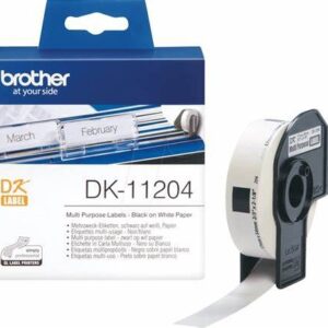ETIQUETTES Brother dk-11204 papier thermique