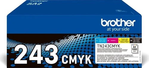 Pack Brother TN243 X4 CMYK – Image 1