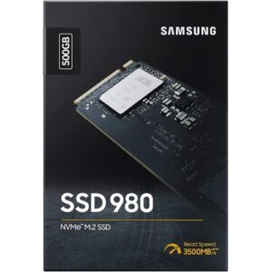 SSD SAMSUNG Serie 980 500 Go M.2 2280 PCIeGen.3 X4, NVMe1.4
