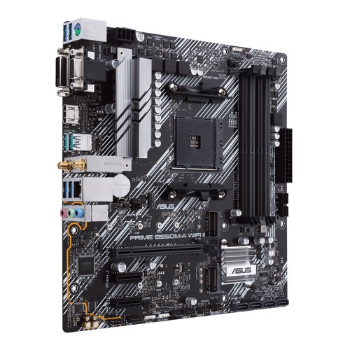 CM ASUS B550M-A WIFI II (sAM4) 4DDR4 PCIE DVI-D/HDMI/VGA mATX – Image 2