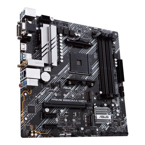 CM ASUS B550M-A WIFI II (sAM4) 4DDR4 PCIE DVI-D/HDMI/VGA mATX – Image 3