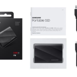 SAMSUNG Externe T9 1To SSD USB-C * MU-PG1T0B Noir (TCP 6€ incluse) – Image 5