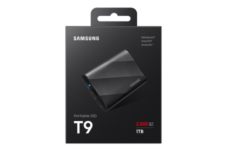 SAMSUNG Externe T9 1To SSD USB-C * MU-PG1T0B Noir (TCP 6€ incluse) – Image 1