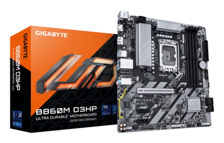 CM GIGABYTE B860M D3HP (s1851) 4DDR5 PCIe5.0 2xM.2 HDMI/DP mATX – Image 1