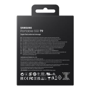 SAMSUNG Externe T9 1To SSD USB-C * MU-PG1T0B Noir (TCP 6€ incluse) – Image 2