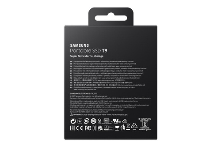 SAMSUNG Externe T9 1To SSD USB-C * MU-PG1T0B Noir (TCP 6€ incluse) – Image 2