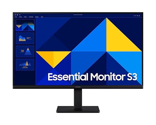 Essential S3 27'' IPS Full HD 1080p 5 ms- 16/9 - 100Hz HDMI/VGA - Noir – Image 1