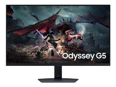 Odyssey 32'' WQHD 2.5K-2560x1440 pixels-1 ms-IPS-180hz-16/9 HDR 400 - FreeSync - HDMI/DisplayPort - Pivot - Noir – Image 1