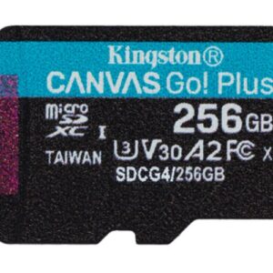 MicroSD 256Go Kingston UHS-I Canvas Go! Plus c10 U3 (TCP 4.00€ incl.) – Image 2