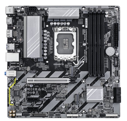 CM GIGABYTE B860M D3HP (s1851) 4DDR5 PCIe5.0 2xM.2 HDMI/DP mATX – Image 2