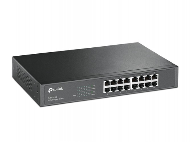 TP-LINK TL-SG1016D * SWITCH 16xGbL desktop/rackable – Image 1