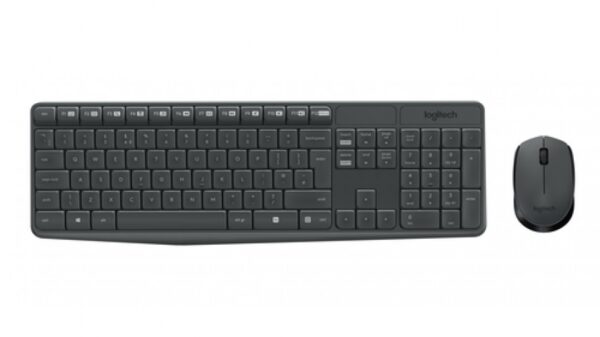 CLAVIER & SOURIS LOGITECH MK235 NOIR – Image 1