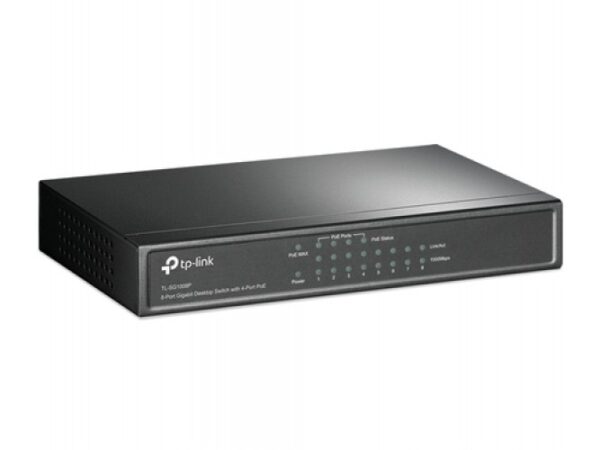 TP-LINK TL-SG1008P * SWITCH 8 ports GbLAN dont 4xPoE (64W) – Image 2