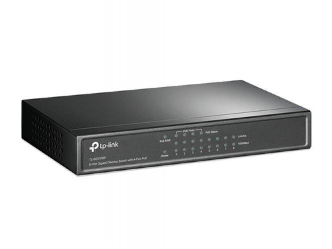 TP-LINK TL-SG1008P * SWITCH 8 ports GbLAN dont 4xPoE (64W) – Image 2
