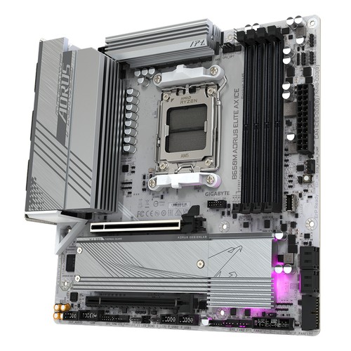 CM GIGABYTE B650M A ELITE AX ICE AM5 DDR5 m/ATX – Image 4