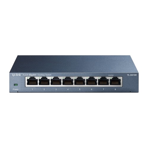 TP-LINK TL-SG108 v3.0 * SWITCH 8 ports GbLAN Boitier Métal – Image 1