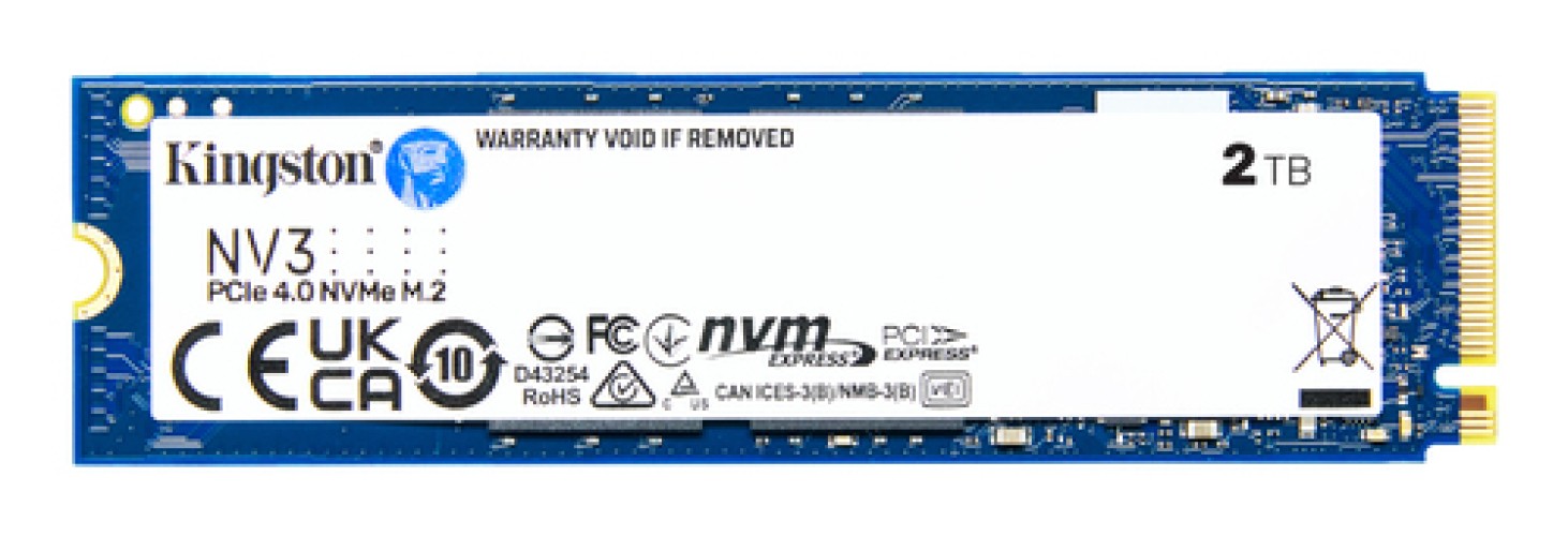 Disque Dur SSD Kingston NV3 2To M.2 NVMe PCIe (Nu) 2280 – Image 3