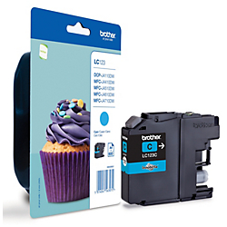 Brother LC123C Ink Jet Cyan (coli/5) MFC-J4510DW (coli/5)