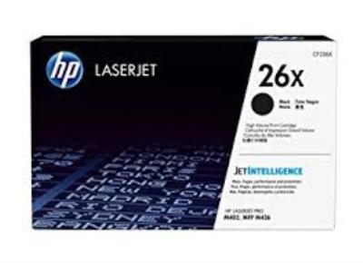 TONER HP Noir 26X - 9 000 pages – Image 1