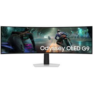 Samsung 49" Odyssey OLED G9 G91SD Ecran PC 5K - 5120 x 1440 ARGENT