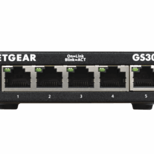 NETGEAR GS305-300PES * Switch 5 ports GbLAN Boîtier Métal
