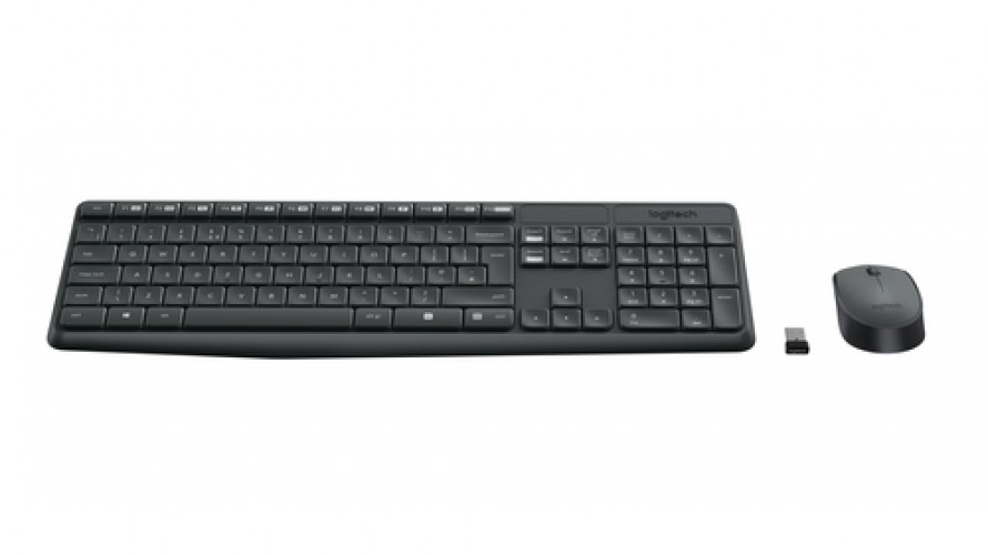 CLAVIER & SOURIS LOGITECH MK235 NOIR – Image 3