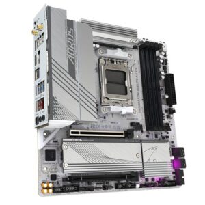 CM GIGABYTE B650M A ELITE AX ICE AM5 DDR5 m/ATX – Image 3