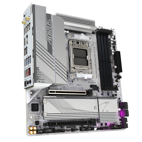 CM GIGABYTE B650M A ELITE AX ICE AM5 DDR5 m/ATX – Image 3