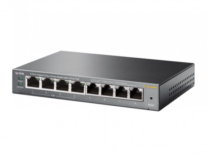 TP-LINK TL-SG108PE * SWITCH 8 ports GbLAN dont 4xPoE (55W) EasySmart – Image 3