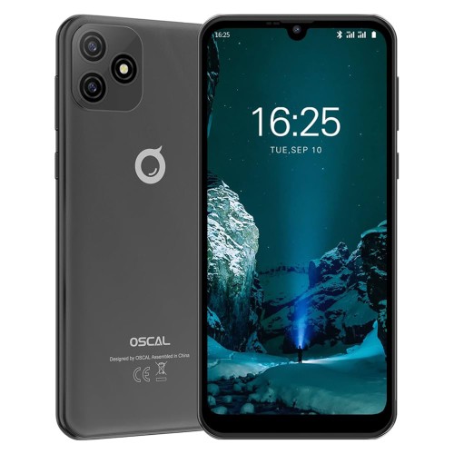 OSCAL C20 Pro 6,09'' 4G DS Octa 2/32Go 2Cam Andr11 * Noir – Image 1