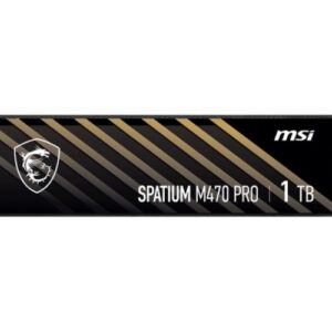 Disque Dur SSD MSI Spatium M470 1To M.2 NVMe PCIe *SPARTIUM M470