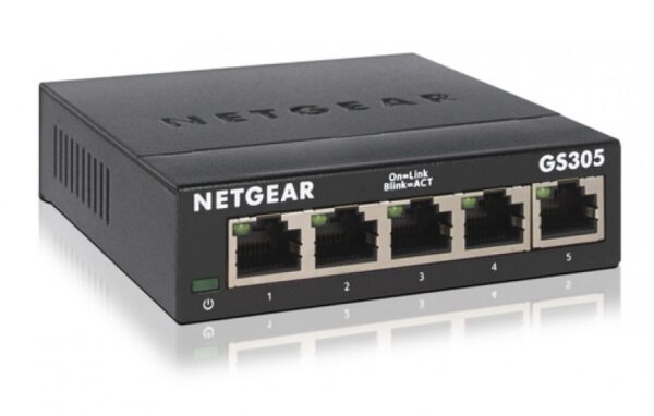 NETGEAR GS305-300PES * Switch 5 ports GbLAN Boîtier Métal – Image 3