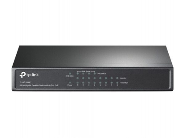TP-LINK TL-SG1008P * SWITCH 8 ports GbLAN dont 4xPoE (64W) – Image 1