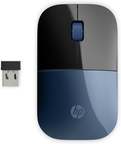 SOURIS HP Z3700 Ultra-plate s/fil USB Nano * Bleu – Image 1