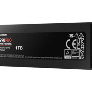 Disque Dur SSD SAMSUNG 990 PRO 1To M.2 NVMe PCIe +Rad. * MZ-V9P1T0GW – Image 2