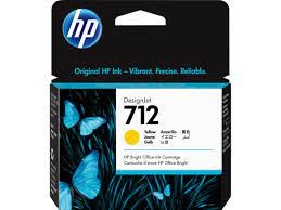HP 712 29-ml Yellow DesignJet Ink Cartridge (MC50)