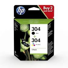 HP 304 - Pack 2 cart - Noir et couleur (mc24)